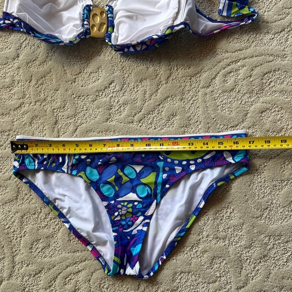 Trina Turk 3 Piece Set - Bikini Size 12 with Matching Pants Size M - Picture 14 of 15